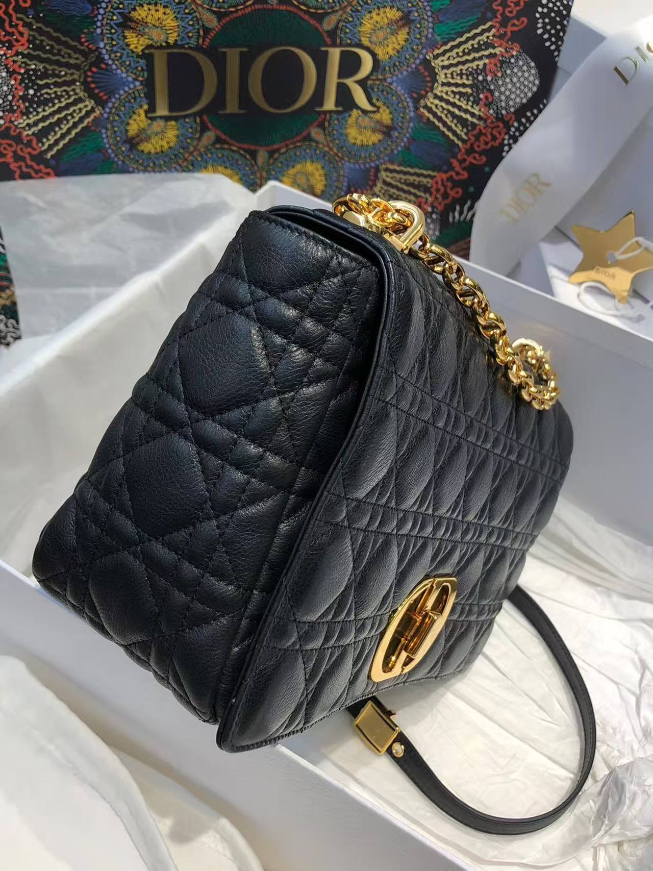 𝐃𝐢𝟎ℝ  The 𝐂𝐚𝐫𝐨 handbag instantly transforms you into a little fairy 🧚‍♂️