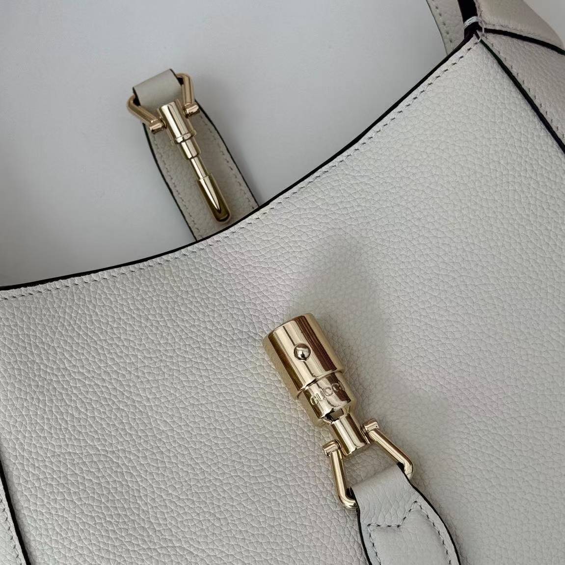 2024 Fall New Gucci Jackie 1961 Cream Shoulder Bag 🤍