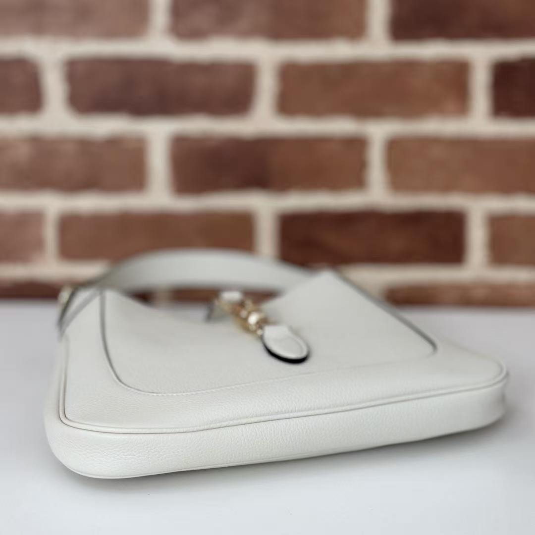 2024 Fall New Gucci Jackie 1961 Cream Shoulder Bag 🤍