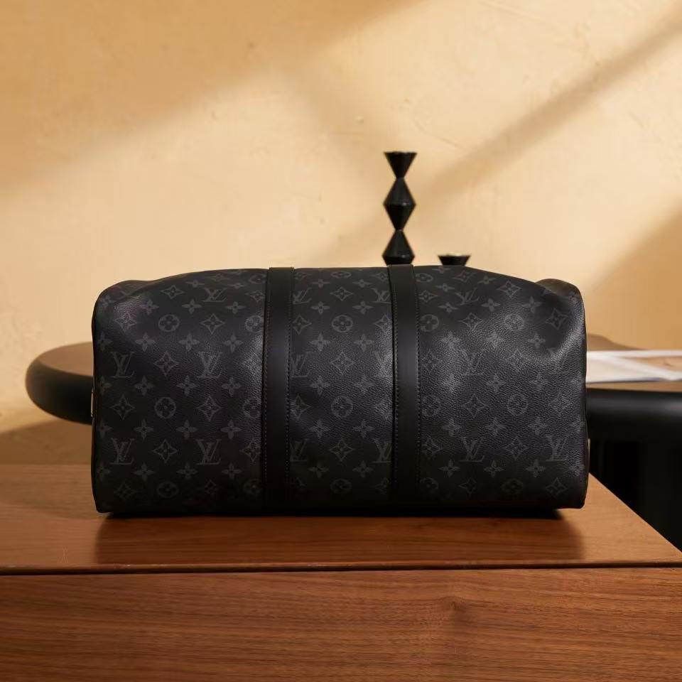 Keepall Bandoulière 45 Monogram Eclipse Duffel Bag